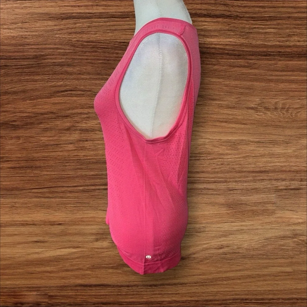 Lululemon Breeze‎ By Muscle Tank II Squad in Heartthrob Size Small Pink - Picture 6 of 9